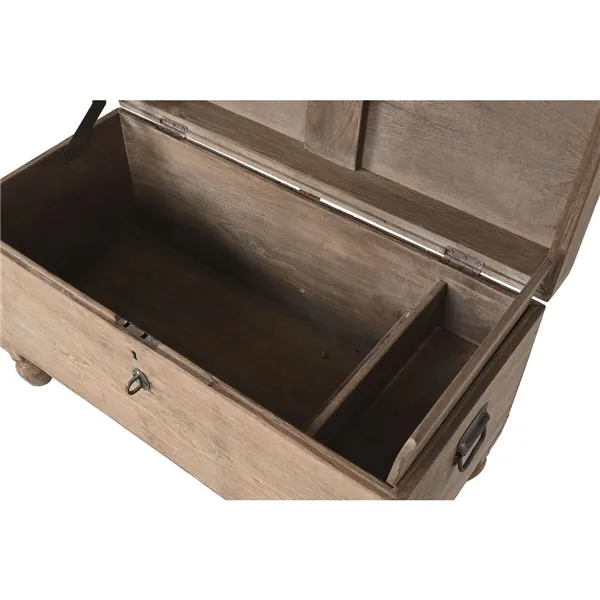 Chest Home ESPRIT Brown Black Natural Wood 89 x 54 x 54 cm