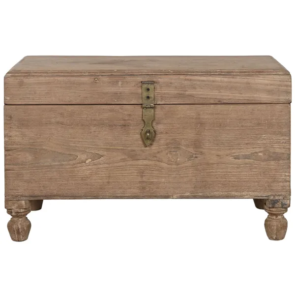 Chest Home ESPRIT Brown Black Natural Wood 89 x 54 x 54 cm