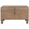 Chest Home ESPRIT Brown Black Natural Wood 89 x 54 x 54 cm