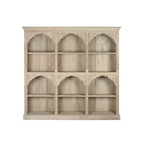 Shelves Home ESPRIT Wood 204 x 38 x 196 cm