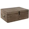 Chest Home ESPRIT Brown Black Natural Wood 46 x 31 x 31 cm