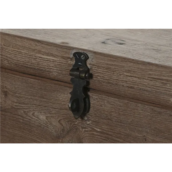 Chest Home ESPRIT Brown Black Natural Wood 46 x 31 x 31 cm