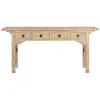 Console Home ESPRIT Yellow Elm wood 177 x 38 x 85 cm