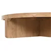 Centre Table Home ESPRIT Natural oak wood 121 x 121 x 32 cm