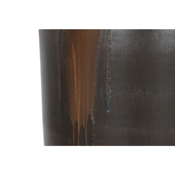 Vase Home ESPRIT Dark brown Ceramic 38 x 38 x 117,5 cm
