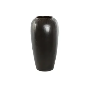 Vase Home ESPRIT Dark brown Ceramic 16 x 16 x 31 cm