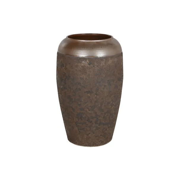 Vase Home ESPRIT Brown Ceramic 38 x 38 x 60 cm