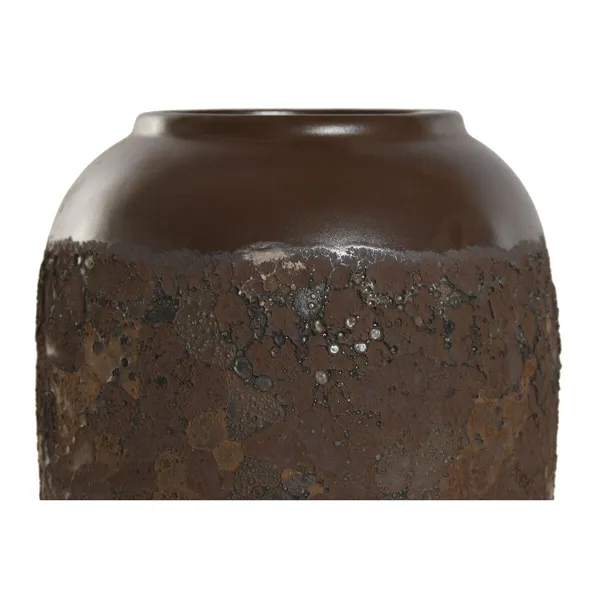 Vase Home ESPRIT Brown Ceramic 16 x 16 x 31 cm