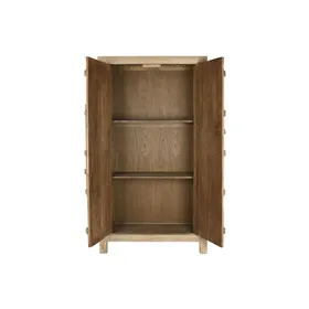 Cupboard Home ESPRIT Natural 115 x 48 x 210 cm