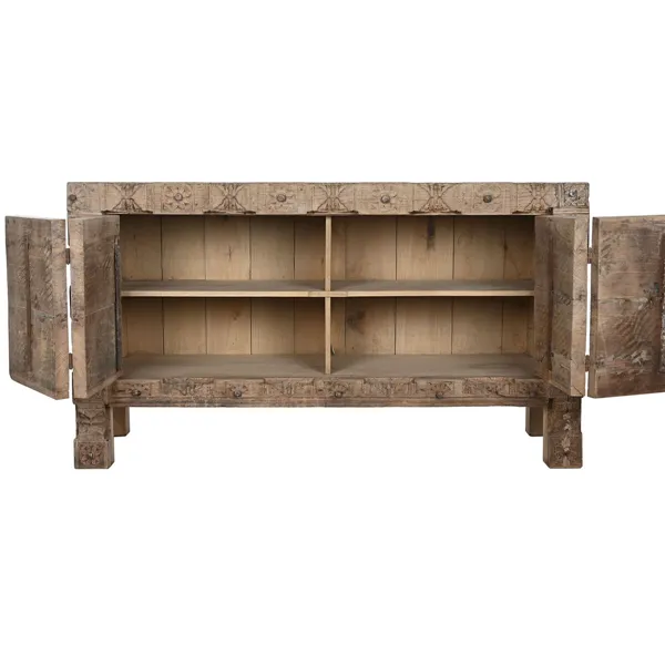 Sideboard Home ESPRIT Natural Wood 167 x 51 x 92 cm