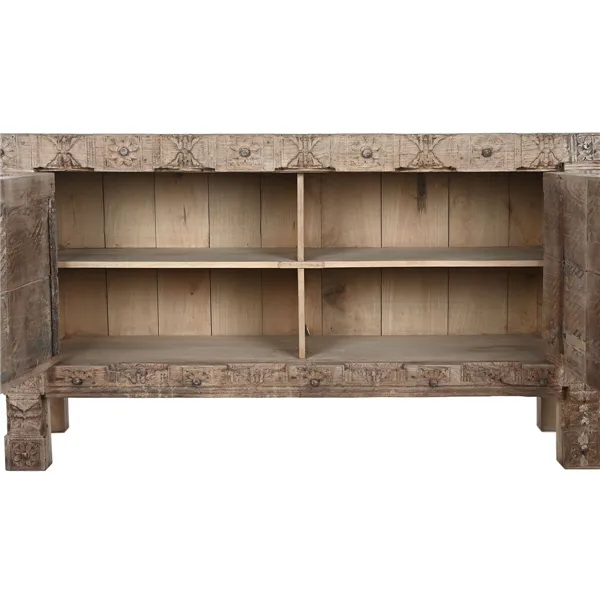Sideboard Home ESPRIT Natural Wood 167 x 51 x 92 cm