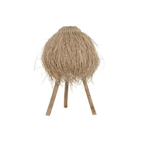 Desk lamp Home ESPRIT Natural Wood 50 W 220 V 45 x 45 x 53 cm