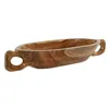 Centerpiece Home ESPRIT Brown Teak 65 x 22 x 10 cm