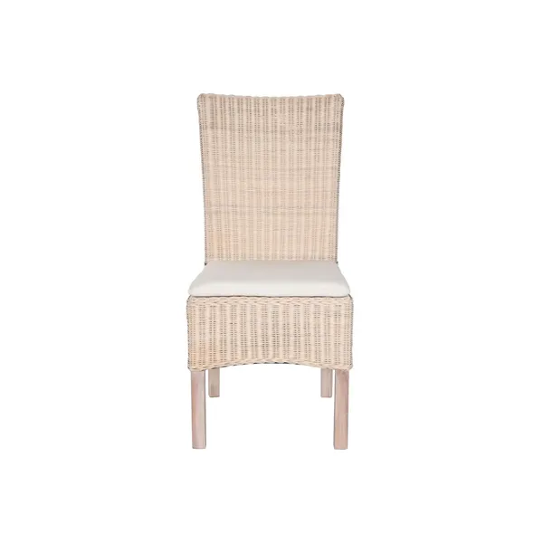 Garden chair Home ESPRIT wicker Mango wood 50 x 55 x 100 cm