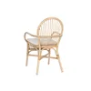Garden chair Home ESPRIT Rattan 57 x 60 x 90 cm
