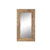 Free standing mirror Home ESPRIT Natural Teak 100 x 7 x 180 cm
