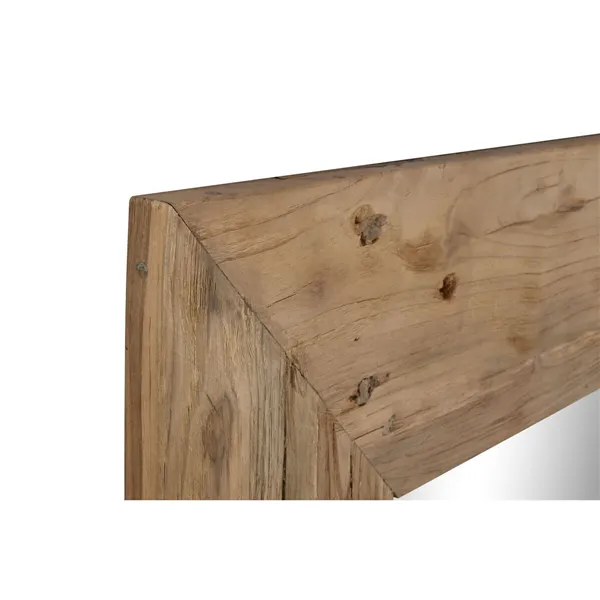 Free standing mirror Home ESPRIT Natural Teak 100 x 7 x 180 cm