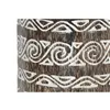 Planter Home ESPRIT White Brown Wood 30 x 30 x 120 cm