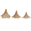 Lamp Shade Home ESPRIT Natural 80 x 80 x 75 cm (3 Pieces)