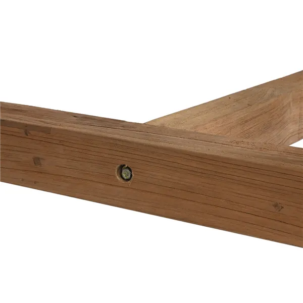 Dining Table Home ESPRIT Natural Teak 200 x 100 x 75 cm