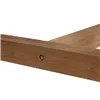 Dining Table Home ESPRIT Natural Teak 200 x 100 x 75 cm