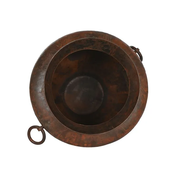 Vase Home ESPRIT Dark brown Iron 80 x 80 x 67 cm