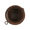 Vase Home ESPRIT Dark brown Iron 80 x 80 x 67 cm