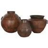 Vase Home ESPRIT Dark brown Iron 80 x 80 x 67 cm