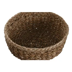 Basket set Home ESPRIT Natural Fibre Boho 30 x 30 x 13 cm