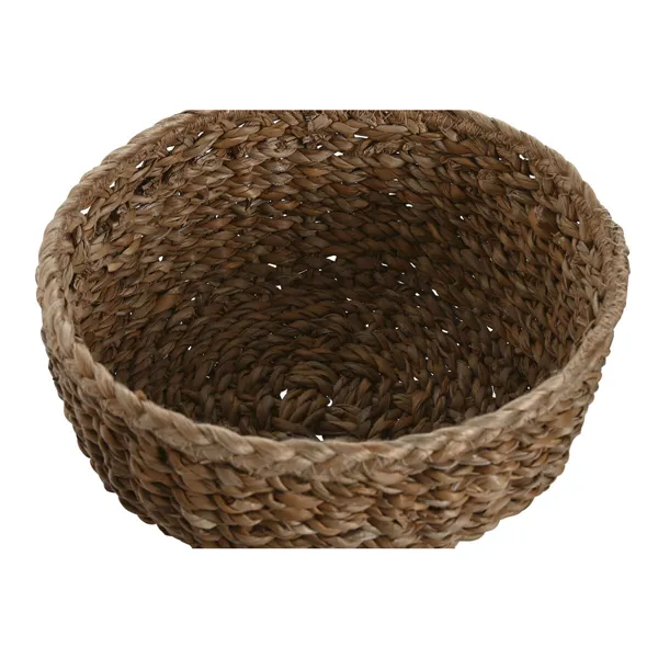 Basket set Home ESPRIT Natural Fibre Boho 30 x 30 x 13 cm
