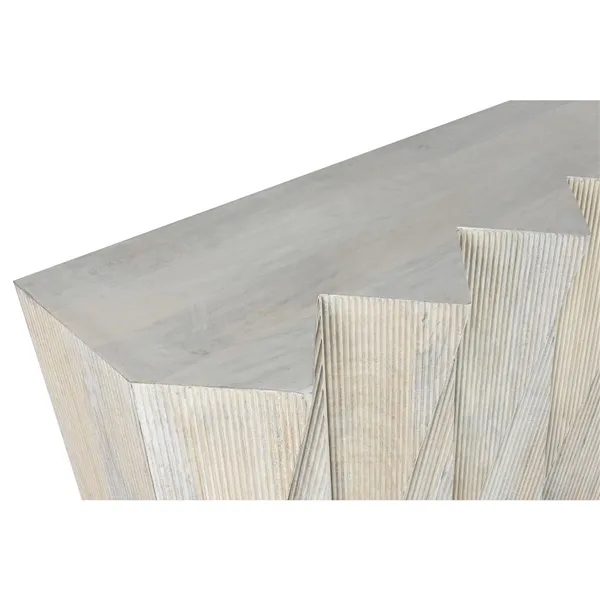 Console Home ESPRIT Yellow Beige Mango wood 150 x 35 x 80 cm