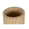 Planter Home ESPRIT Natural Paolownia wood 28 x 28 x 50 cm