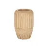 Vase Home ESPRIT Natural Paolownia wood 29 x 29 x 42 cm