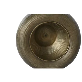 Set of Planters Home ESPRIT Golden Aluminium 64 x 64 x 47 cm