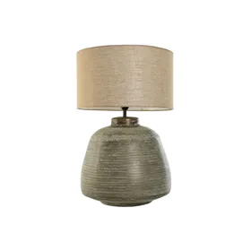 Desk lamp Home ESPRIT Beige Copper Aluminium 50 W 220 V 42 x 42 x 65 cm