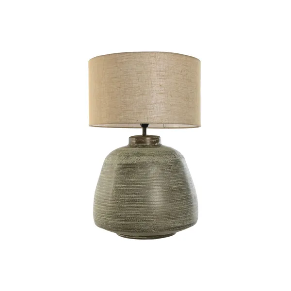 Desk lamp Home ESPRIT Beige Copper Aluminium 50 W 220 V 42 x 42 x 65 cm