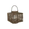 Candleholder Home ESPRIT Natural Crystal 35 x 35 x 35 cm