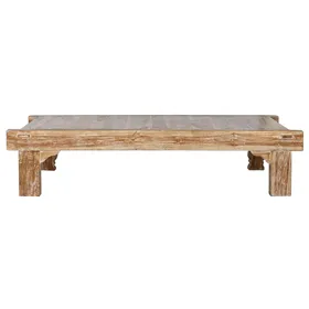 Centre Table Home ESPRIT White 200 x 70 x 45 cm