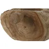 Candleholder Home ESPRIT Natural Teak 30 x 25 x 15 cm
