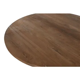 Dining Table Home ESPRIT Natural Teak 140 x 140 x 75 cm