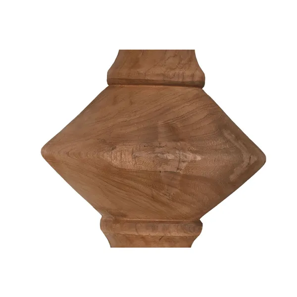 Dining Table Home ESPRIT Natural Teak 140 x 140 x 75 cm