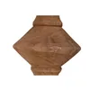 Dining Table Home ESPRIT Natural Teak 140 x 140 x 75 cm