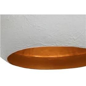 Ceiling Light Home ESPRIT White Golden Metal Iron 50 W 58 x 58 x 85 cm