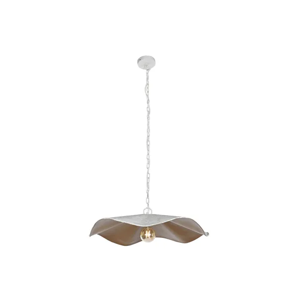 Ceiling Light Home ESPRIT White Golden Metal Iron 50 W 77 x 77 x 16 cm