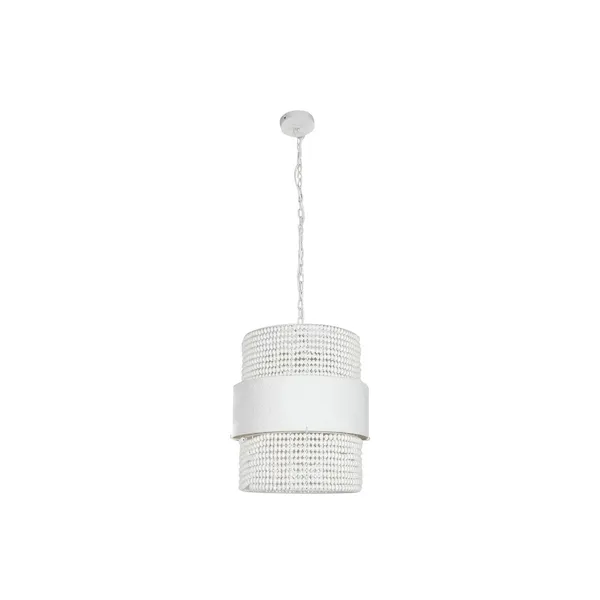 Ceiling Light Home ESPRIT White Wood Metal Iron 50 W 51 x 60 x 69 cm