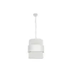 Ceiling Light Home ESPRIT White Wood Metal Iron 50 W 51 x 60 x 69 cm