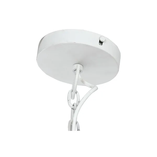 Ceiling Light Home ESPRIT White Wood Metal Iron 50 W 51 x 60 x 69 cm