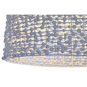 Ceiling Light Home ESPRIT White Wood Iron 50 W 58 x 58 x 71 cm
