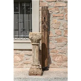 Decorative Figure Home ESPRIT Brown Black Single part