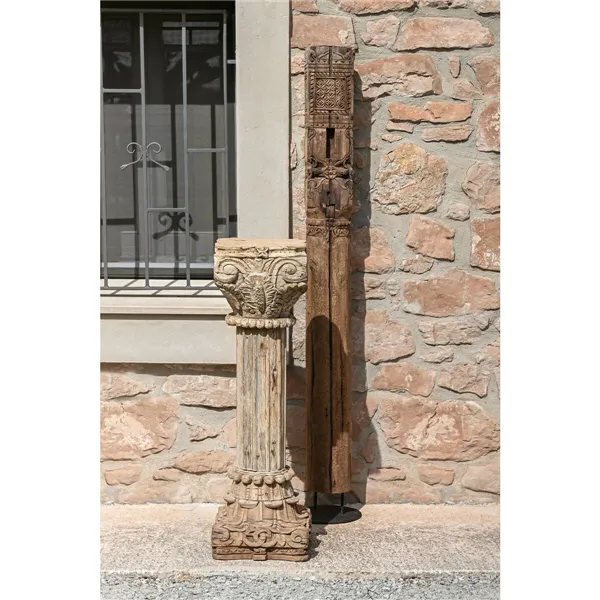 Decorative Figure Home ESPRIT Brown Black Single part